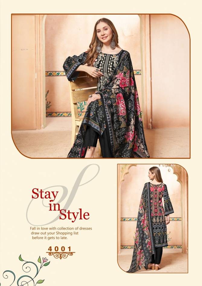 Esra Vol 4 By Nafisa Karachi Cotton Dress Material Wholesale Price In Surat
